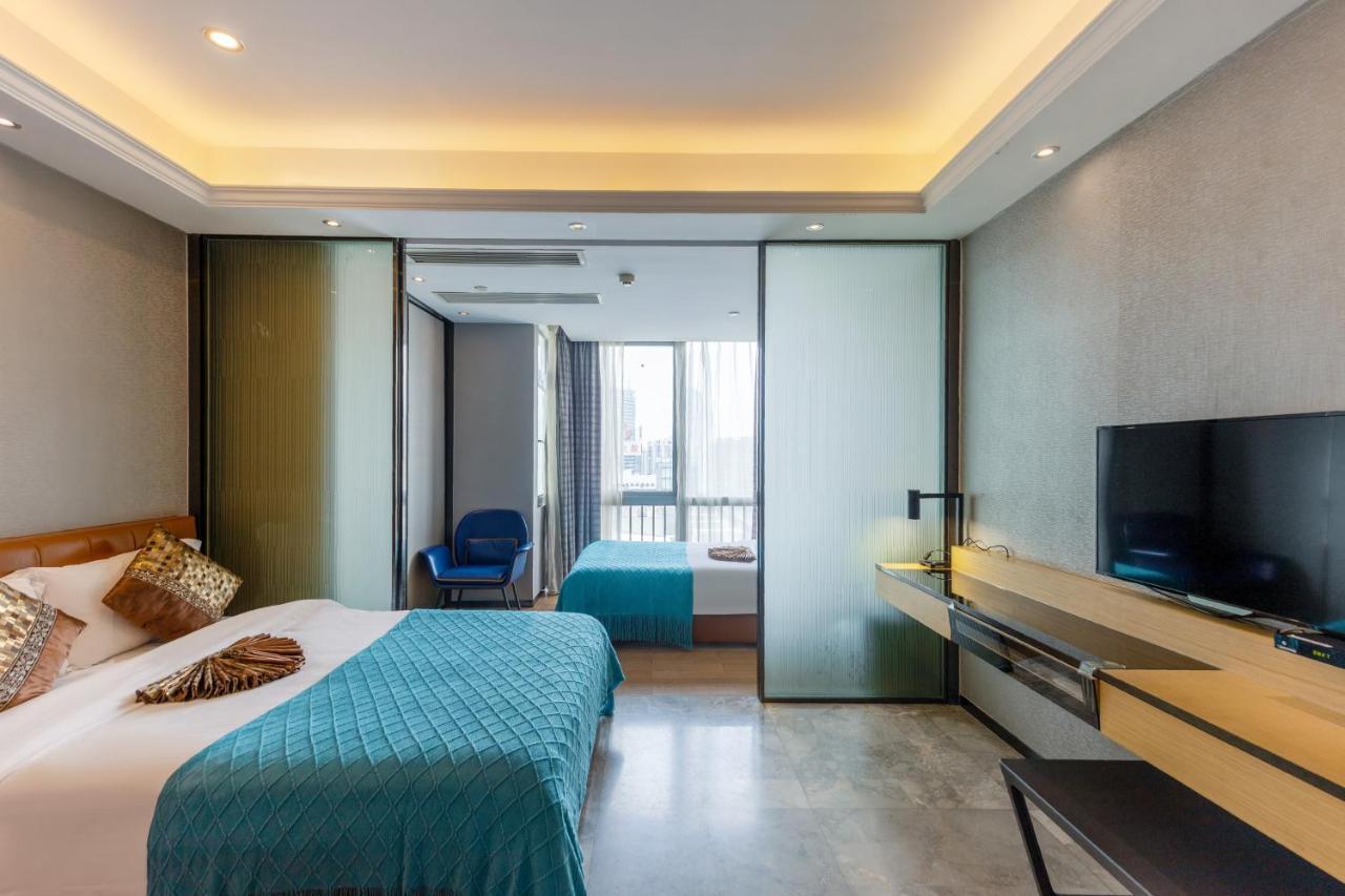 Yoyo Apartment Jiedeng Metropolis Branch, Beijing Road Гуанджоу Екстериор снимка